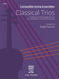 Compatible String Ensembles: Classical Trios Viola cover